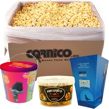 POPCORNiCO Slaný a karamelový popcorn s darčekom 3450 g