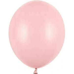 Party Deco Латексов Балон Пастел, Бледо Розов - 12 см (sb5p-081b)