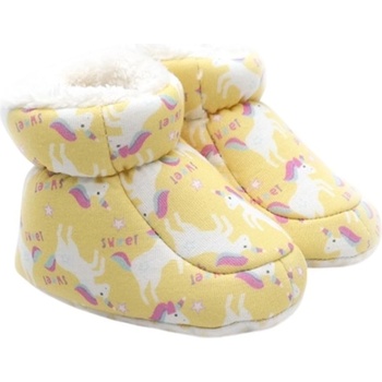 Funny Baby Бебешки буйки Funny baby - Unicorn, размер 19, 11-15 м, жълти (7366-13)