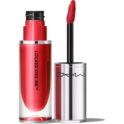 MAC Cosmetics Locked Kiss Ink Liquid Lipcolor dlouhotrvající matná tekutá rtěnka Ruby True 4 ml