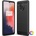 OnePlus 7T Удароустойчив Carbon Fiber Калъф и Протектор