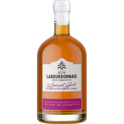 Labourdonnais rum SPICED GOLD 40% 0,7 l (holá láhev)