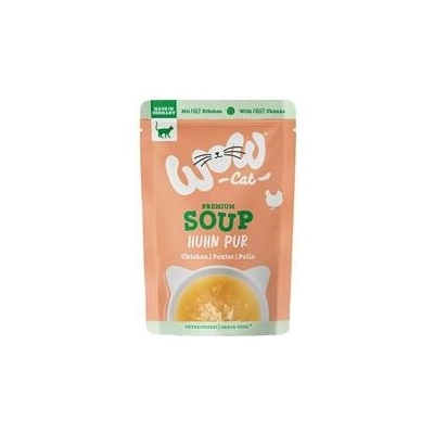 WOW Cat Adult Soup kuřecí polévka 40 g