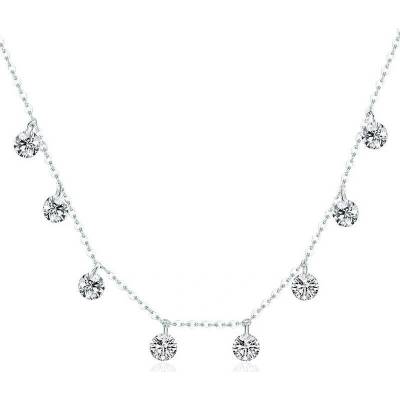 P&J Jewellery Stříbrný Třpytivé klenoty SN30