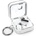 Spigen Калъф за Слушалки Nothing Ear 2, Spigen Ultra Hybrid Case, Бял (ACS06434)