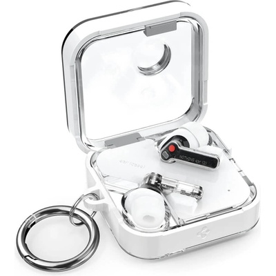 Spigen Калъф за Слушалки Nothing Ear 2, Spigen Ultra Hybrid Case, Бял (ACS06434)