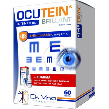 DaVinci Ocutein Brillant Lutein 25 mg 60 tablet