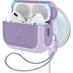 ESR Калъф за Apple AirPods Pro 1/2 - ESR Orbit Hybrid HaloLock - лавандула