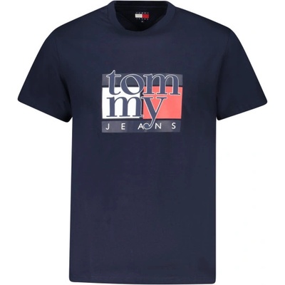 Tommy Hilfiger Мъжка тениска с къс ръкав tommy hilfiger, Размер l, Цвят Синьо (dm0dm21977_blc1g)