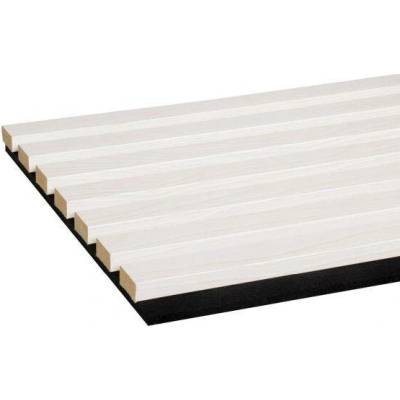 Decowall Akustický žilkovaná biela 2600 x 300 x 17 mm 2ks