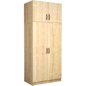 TopMebel Двукрилен гардероб Victoria TopMebel с шкаф в цвят дъб 100x60x240cm - topmebel - 500,16 лв