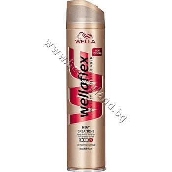 Wella Лак за коса Wellaflex Heat Creation, p/n WE-3000084 - Лак за коса с ултра силна фиксация и термозащита (WE-3000084)