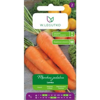W. Legutko Ленка ядлива морков - среден. Ранен сорт