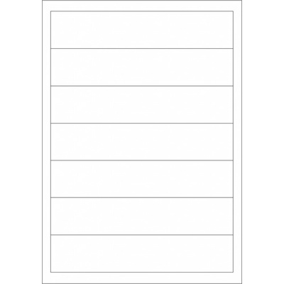 Print etikety 191x39mm biele