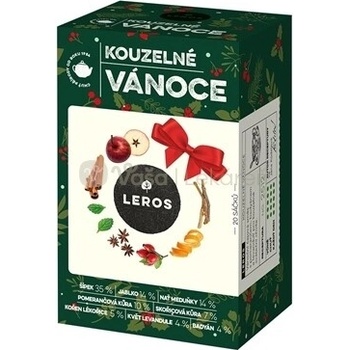 Leros KÚZELNÉ VIANOCE bylinný čaj s korením 20 x 2 g