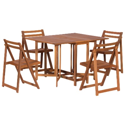 Carmen ГРАДИНСКИ СГЪВАЕМ СЕТ МАСА + 4 СТОЛА - claus