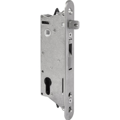 LOCINOX® SIXTYLOCK zadlabávací zámok pre krídlové bránky, rozteč 92 mm, zádlab 57 mm, pre profil 60 mm a viac