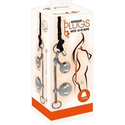 You2Toys Bondage Plugs with 10 m Rope