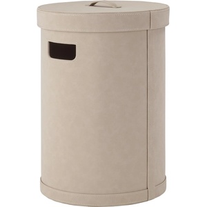 Blomus Бежов кош за пране от изкуствена кожа Sahla M - Blomus (67226)