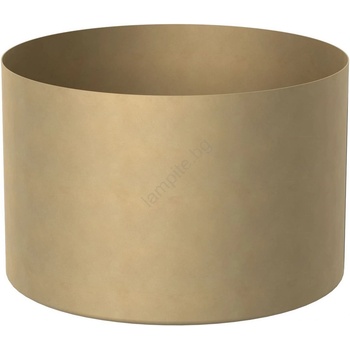 Image 1 of Luminex Саксия 11x17 см златиста (LU8087)