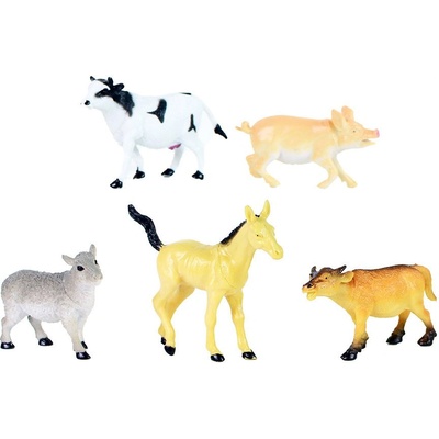 Rappa - Комплект фигурки Домашни животни - 5 броя, 7-9 см