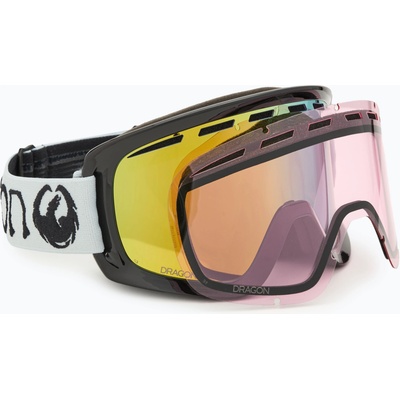 Dragon Скиорски очила DRAGON D1 OTG classic grey/lumalens gold ion+lumalens light rose