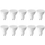 Lepro Led крушка lepro 200081-ww-eu-10 gu10 4.5w 2700k 10 броя (200081-ww-eu-10)