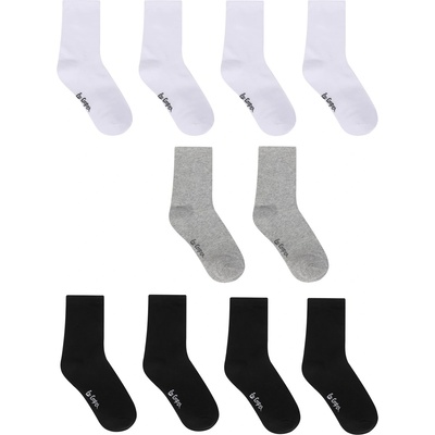 Lee Cooper Детски чорапи Lee Cooper Back to School Quarter socks 10pk Infant - Assorted