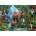 Ravensburger - Puzzle Elephants in Jungle - 150 piese