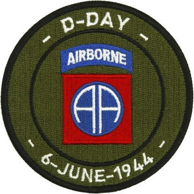 Nášivka D-DAY 82nd Airborne