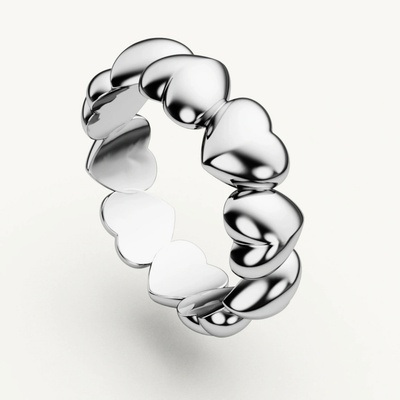 SilveAmo Stříbrný prsten Rose K22066