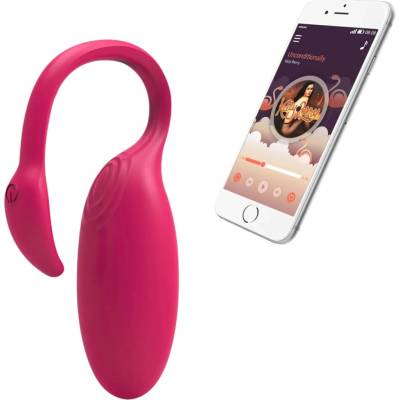 Magic Motion Flamingo Vibrating Bullet ovládaný aplikací Pink