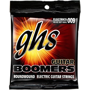 GHS Boomers Roundwound 9-42 Струни за електрическа китара (GHS GB XL)