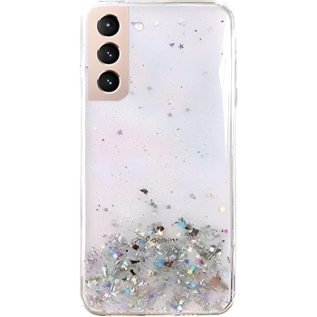 Wozinsky Силиконов калъф Wozinsky Star Glitter за Samsung Galaxy S21 Plus 5G/Galaxy S30 Plus - Бял KP9957 (9957)