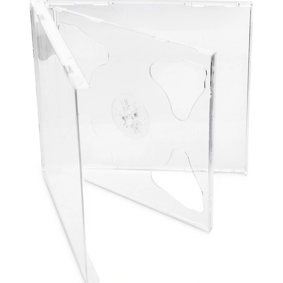 Mediarange CD-Box 10,4 mm Double clear tray
