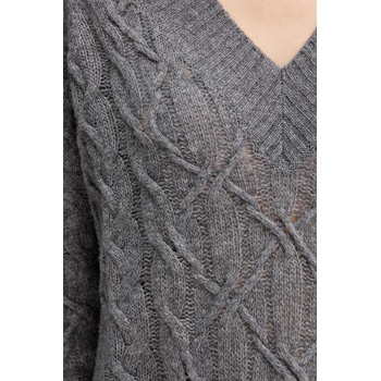 Ermanno Scervino LIFE Вълнен пуловер Ermanno Scervino LIFE в сиво от лека материя D474M501DGE (D474M501DGE)