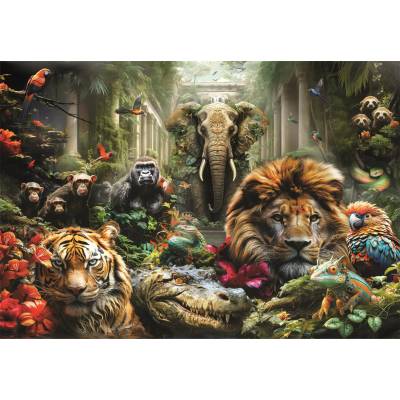 Clementoni - Puzzle Mystic Jungle - 1 000 piese