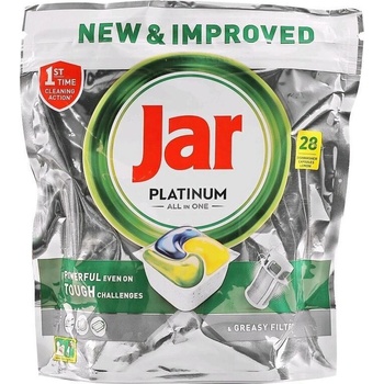 Jar Platinum All-in-One Tablety do myčky Lemon 28 ks