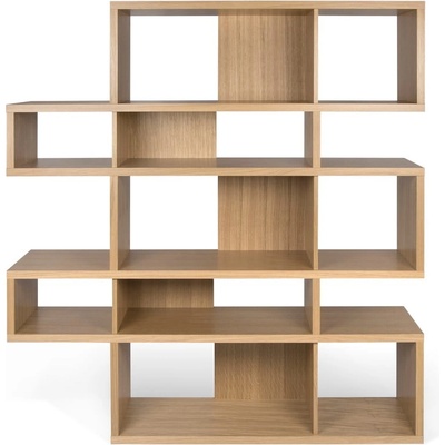TemaHome Библиотека за книги от дъб Лондон, 34 x 160 cm - TemaHome (9500.319679)