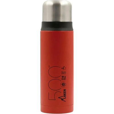Laken Termoska ocel 500 ml červená