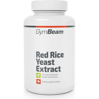 GymBeam Extrakt z fermentované červené rýže 90 kapslí