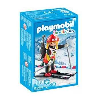 PLAYMOBIL Комплект Плеймобил 9287 - Състезателка по биатлон, Playmobil, 2900333