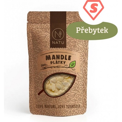 Natu Mandle plátky 200 g