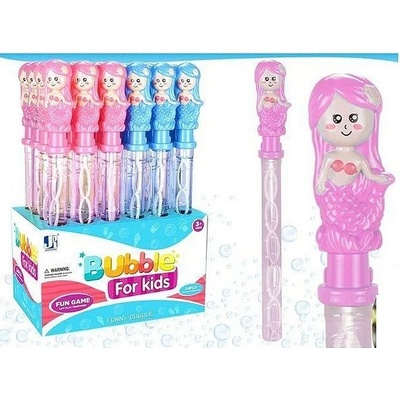 Veľký bublifuk Morská víla 40 cm Modrá