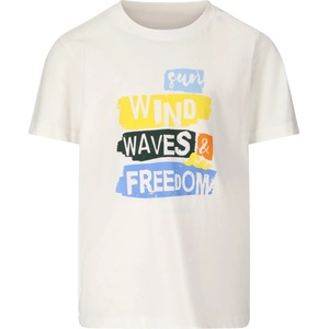 ZIG ZAG Детска тениска ZIG ZAG Kid's Tommi S/S T-Shirt - White - размер 116 (EU) (704-5901-0315)