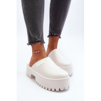 Big star shoes Дамски чехли с твърда подметка Big Star White BIG STAR SHOES | Byal | ЖЕНИ | 40