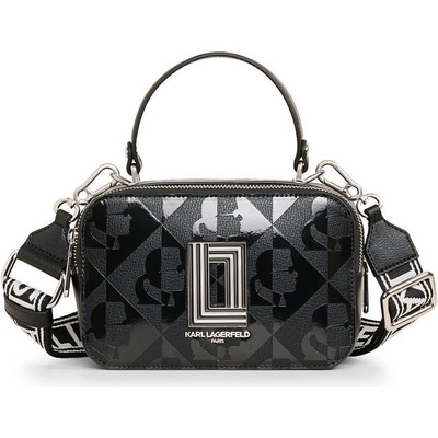 Karl Lagerfeld dámská kožená kabelka crossbody Simone Double Karl