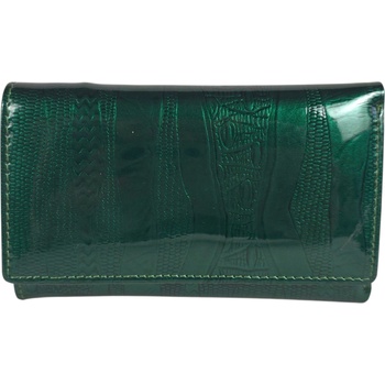 Зелено лачено портмоне - Emas