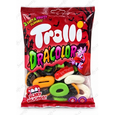 Trolli Dracolor bonbóny zuby 175 g