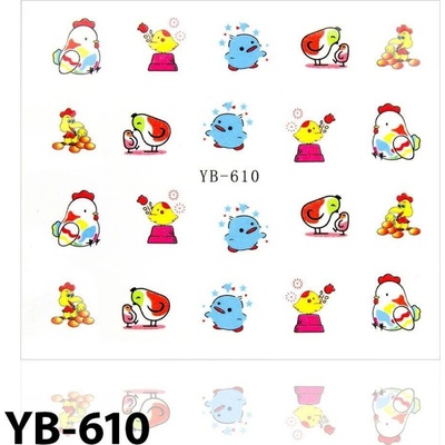 Vodolepky na nechty Veľká Noc YB 610